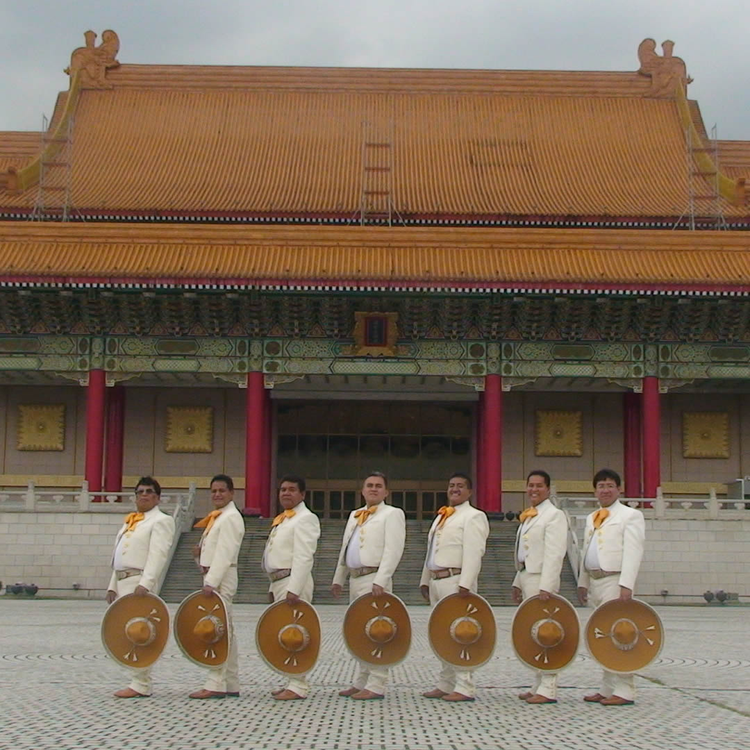 Mariachis de Miguel Hidalgo en una de sus giras internacionales
